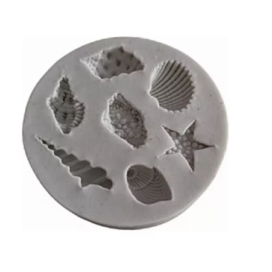 Molde Silicona Conchas Mini