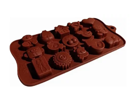Molde Figuras Surtidas X 15 Cavidades - Image 2