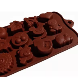 Molde Figuras Surtidas X 15 Cavidades