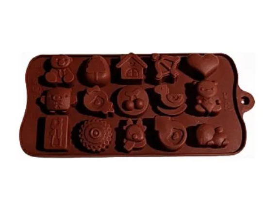Molde Figuras Surtidas X 15 Cavidades - Image 3