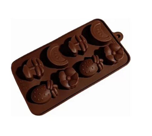 Molde Frutas Y Flores Chocolate - Image 2