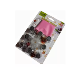 Kit Boquillas Rusas Acople Y Manga Silicona