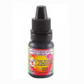 Colorante Comestible Negro Payasito