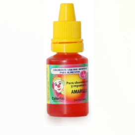 Colorante Comestible Amarillo Payasito