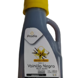Esencia Prodia Comestible Vainilla Negra X 60 Ml