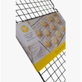 Rejilla De Enfriamiento Antiadherente Wilton 40 X 25 Cms Negro