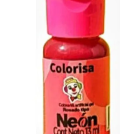 Colorante Gel Neón Rosado 13 Ml Rosado
