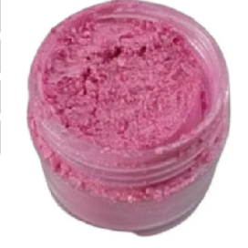Polvo Matizador Comestible Rosado Ponche Perlado X 7 Grs Rosa