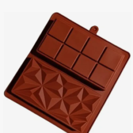 Molde Barra Grande Chocolate Dubai Marrón