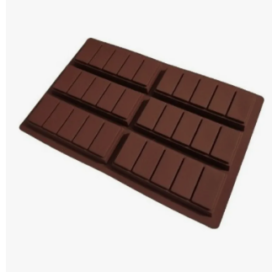 Molde Barra Mini Chocolate Tableta Marrón