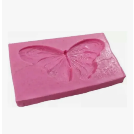 Molde Silicona Figura Mariposa Fondant Chocolate Rosa