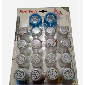 Kit Boquillas Rusas Y Acoples 18 Piezas Plástico