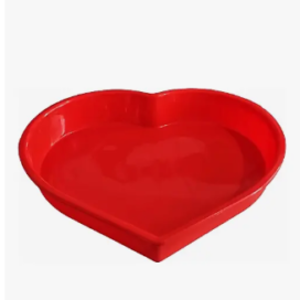 Molde Silicona Flexible Air Fryer Corazón