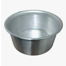 Molde 1/8 De Libra Redondo Aluminio X 12 Unidades
