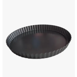 Molde Acero Carbono Grande Pie Quichés Tortas