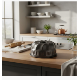 Molde Bundt Cake Acero Carbono Diseño
