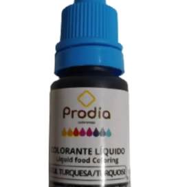 Colorante Prodia Comestible Azul Turquesa X 10ml