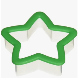 Cortador de Galletas Wilton de Estrella con Agarre Cómodo