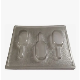 Molde Acetato Paleta Mini X 3 Cavidades Chocolatería