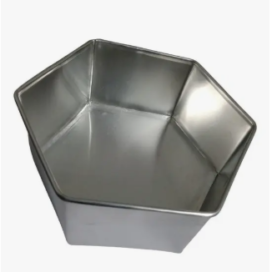 Molde Tortas Hexagonal 1 Libra