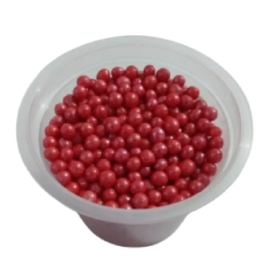 Perlas Rojas Dulces X 50 Grs Repostería