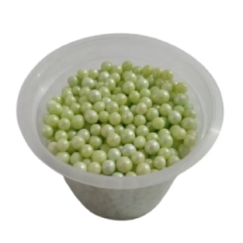 Perlas Verde Pastel Dulces X 50 Grs Repostería