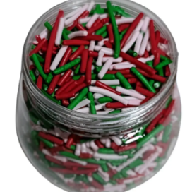 Grageas Navideñas Mix Jimmies X 125 Grs