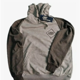 Buzo Gris Skechers Hombre