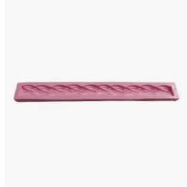 Molde En Silicona Cadena Gruesa Bordes Fondant