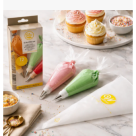 Mangas Desechables Wilton X 6 Unidades Decoración Cupcakes