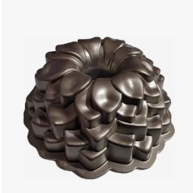 Molde Tortas Blossom Bundt Hojas
