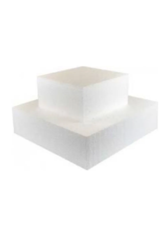 Dummy De Icopor Para Tortas Falsas Cuadrado 24 Cms - Image 3
