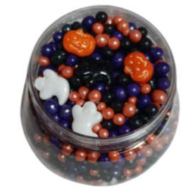Sprinkles Grageas Dulces Halloween Calabazas Fantasmas
