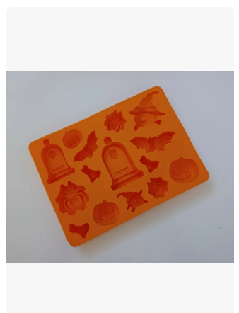 Molde Silicona Halloween Figuras Surtidas X 15 Cavidades - Image 2