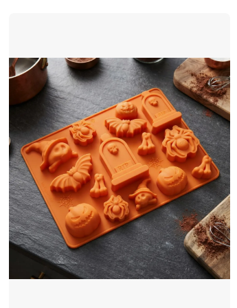 Molde Silicona Halloween Figuras Surtidas X 15 Cavidades - Image 4
