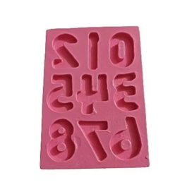 Molde Silicona Números