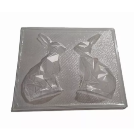 Molde Acetato Conejo Tridimensional