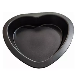 Molde Pie Corazón Aluminio Antiadherente