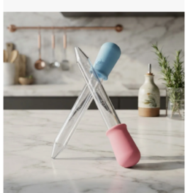 Gotero Plástico Silicona X 2 Pastelería Y Repostería
