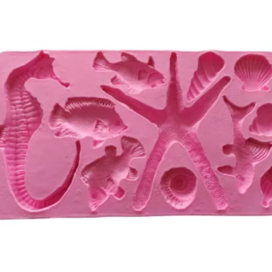 Molde Figuras Marinas