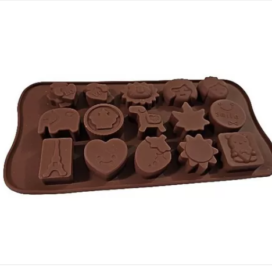 Molde Silicona Figuras Surtidas