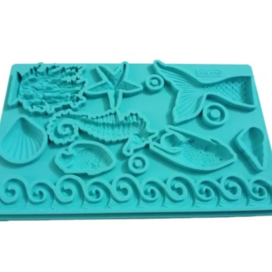 Molde Silicona Figuras De Mar