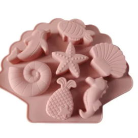 Molde figura mar