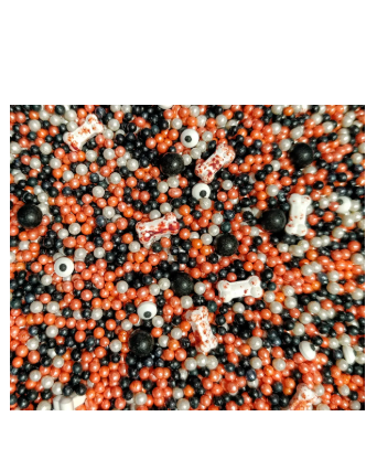 Sprinkles Grageas Dulces Halloween Huesos Ojitos X 125 - Image 2