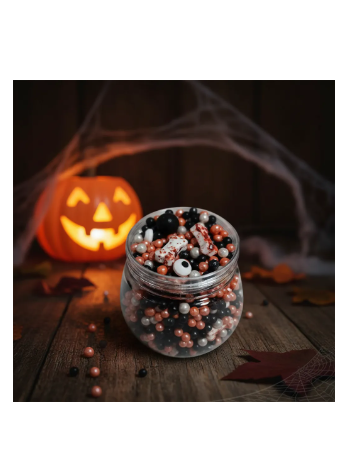 Sprinkles Grageas Dulces Halloween Huesos Ojitos X 125 - Image 3