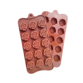 Molde Silicona Mini Rosas