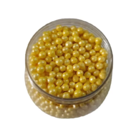 Perlas Comestibles Amarillas